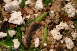 Mushroom Pearl barley risotto-5814